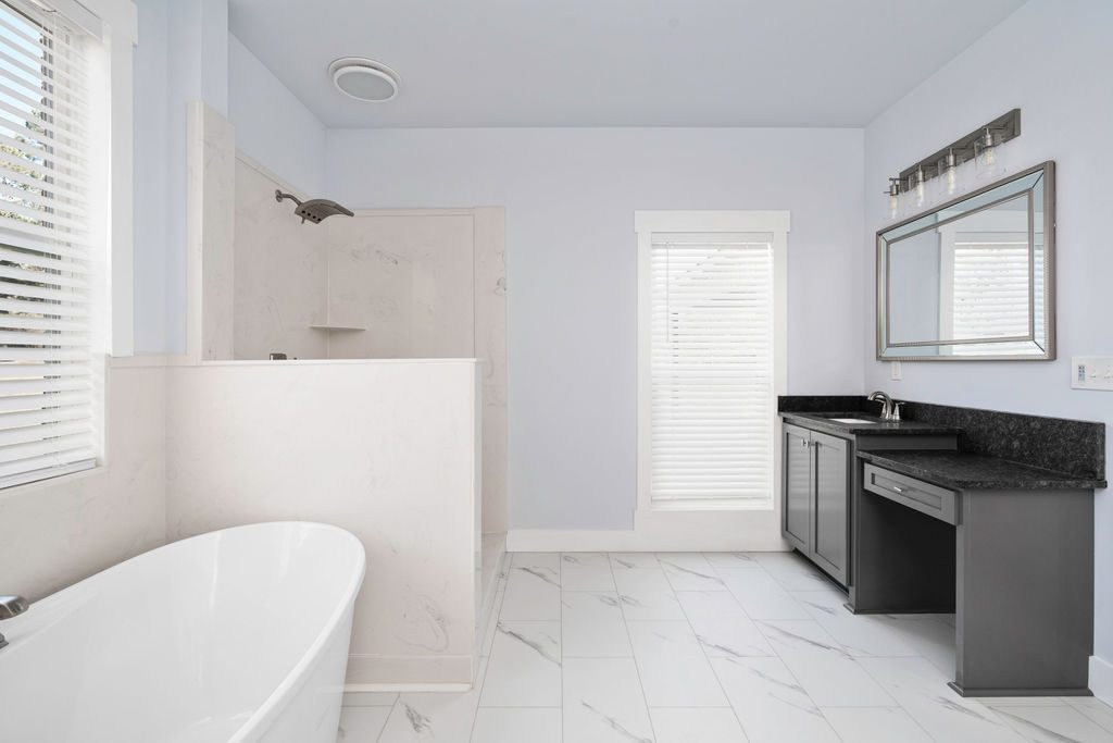 The Brick Cottage bathroom