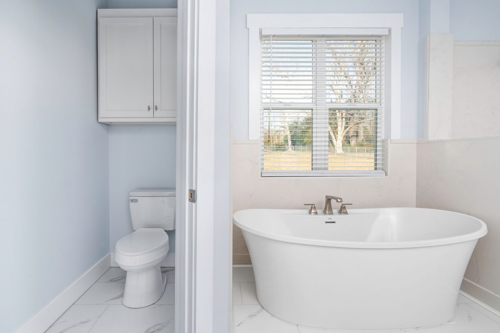 The Brick Cottage bathroom