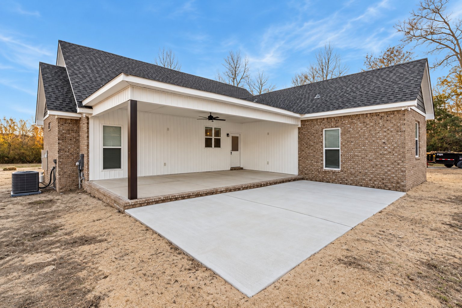 The Brick Cottage carport