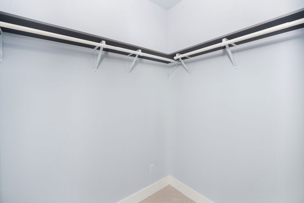 The Brick Cottage walk-in closet