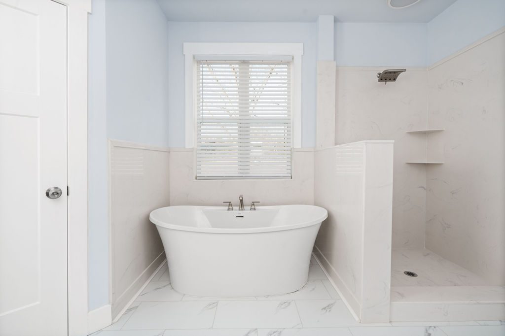The Brick Cottage bathroom tub
