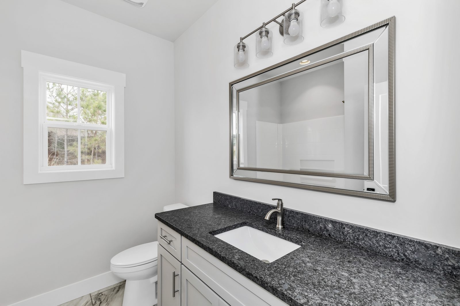The Modern Farmhouse bathroom