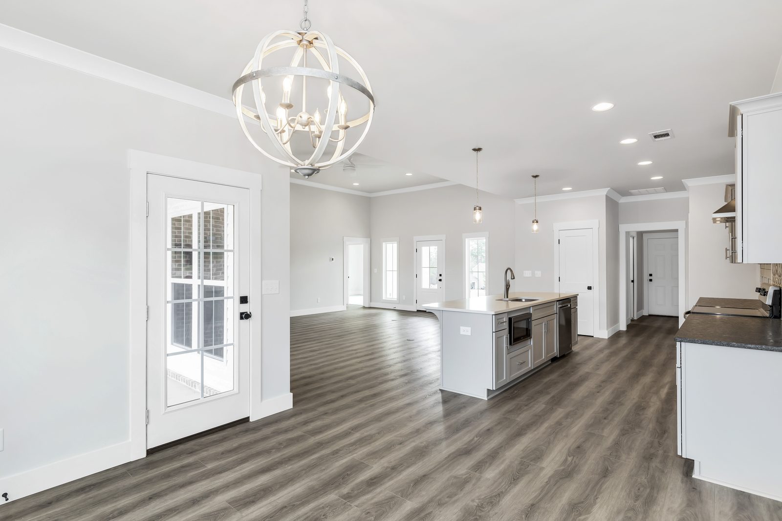 The Modern Farmhouse dining area