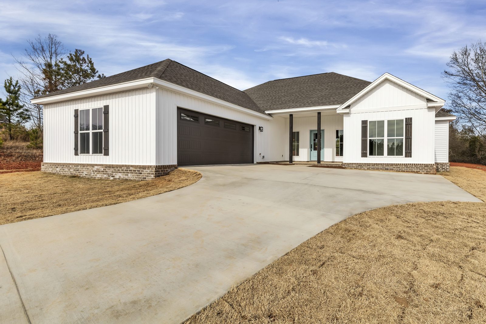 The Modern Farmhouse exterior