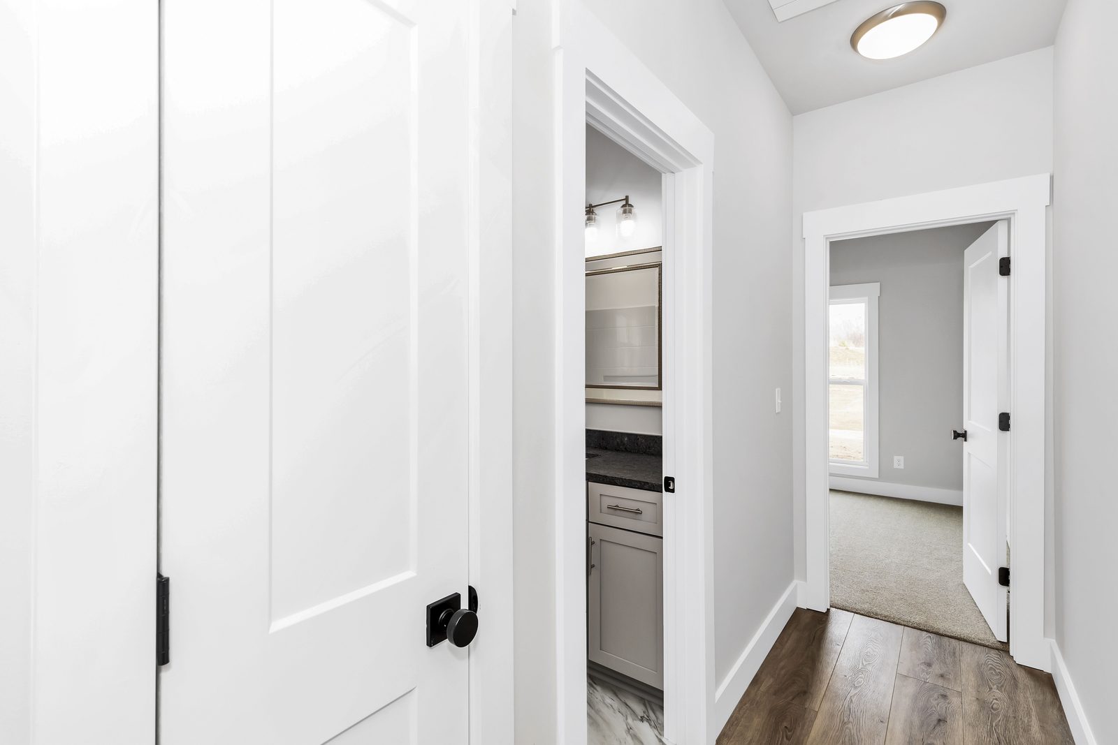 The Modern Farmhouse hallway