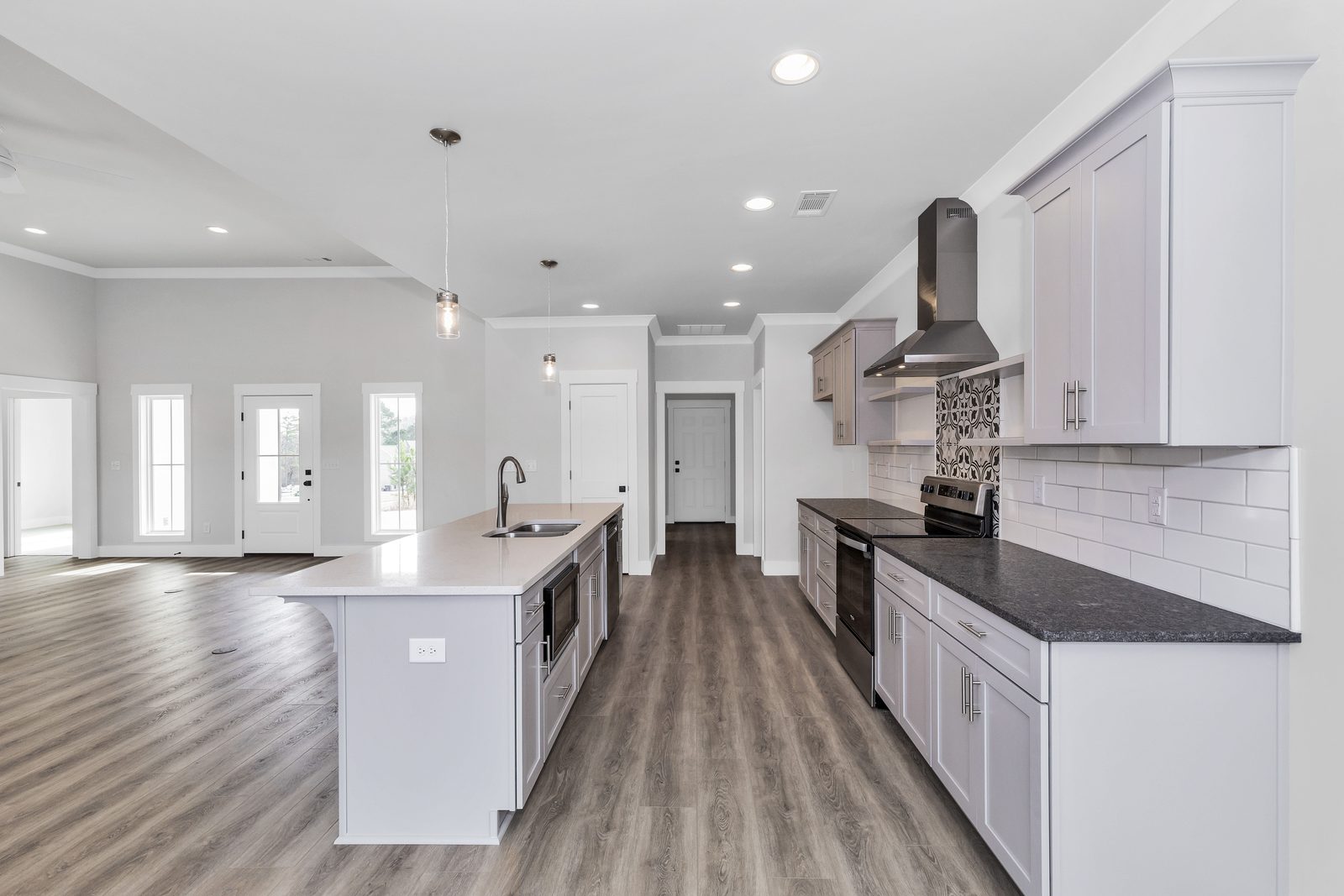 The Modern Farmhouse kitchen island