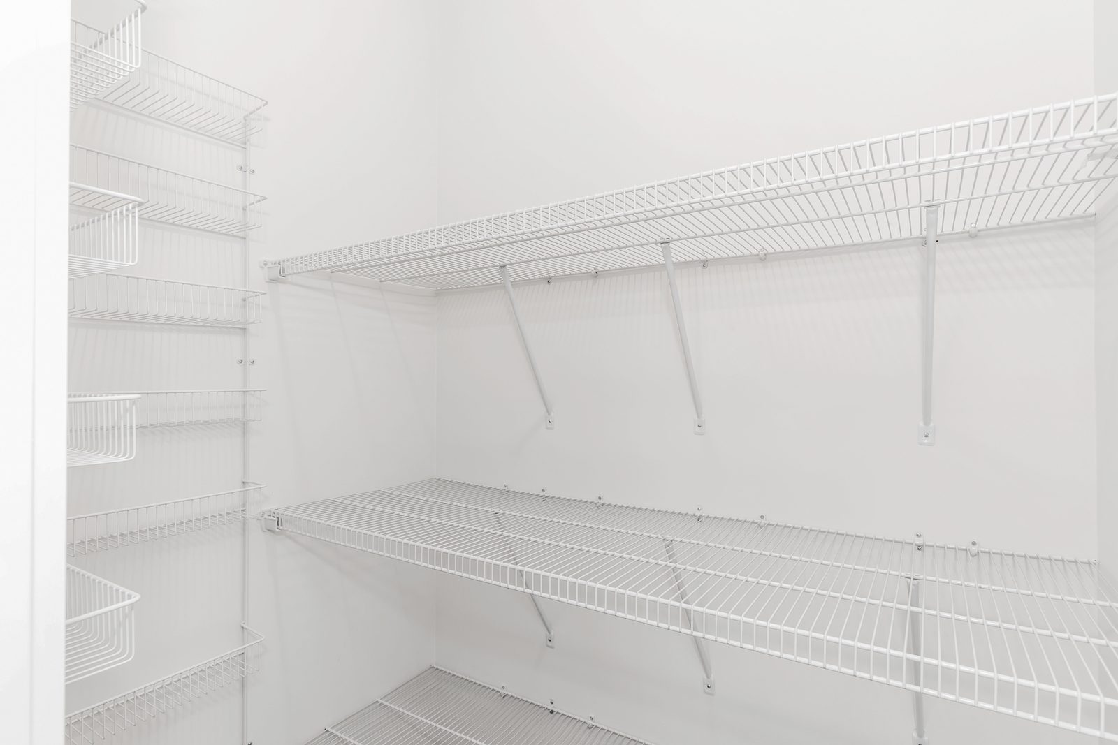 The Modern Farmhouse walk-in pantry